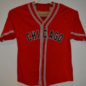 CHICAGO Baseball Jersey Red  Size XL